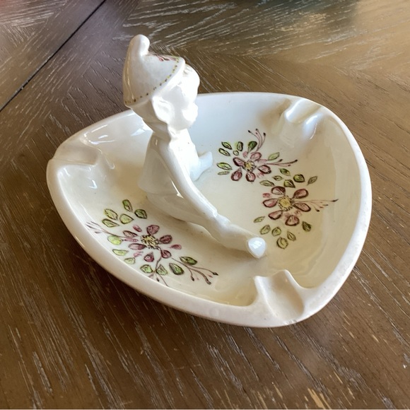 Vintage Ceramic Pixie  Ashtray - Picture 2 of 7